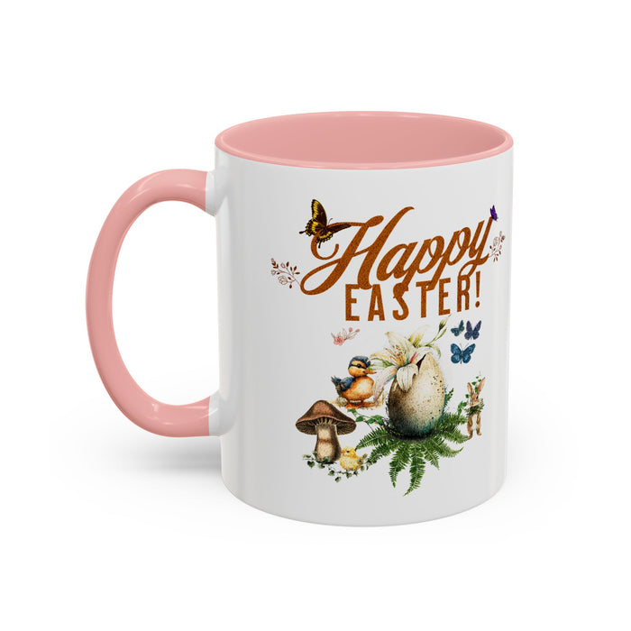 'Happy Easter' Accent Coffee Mug, 11oz.