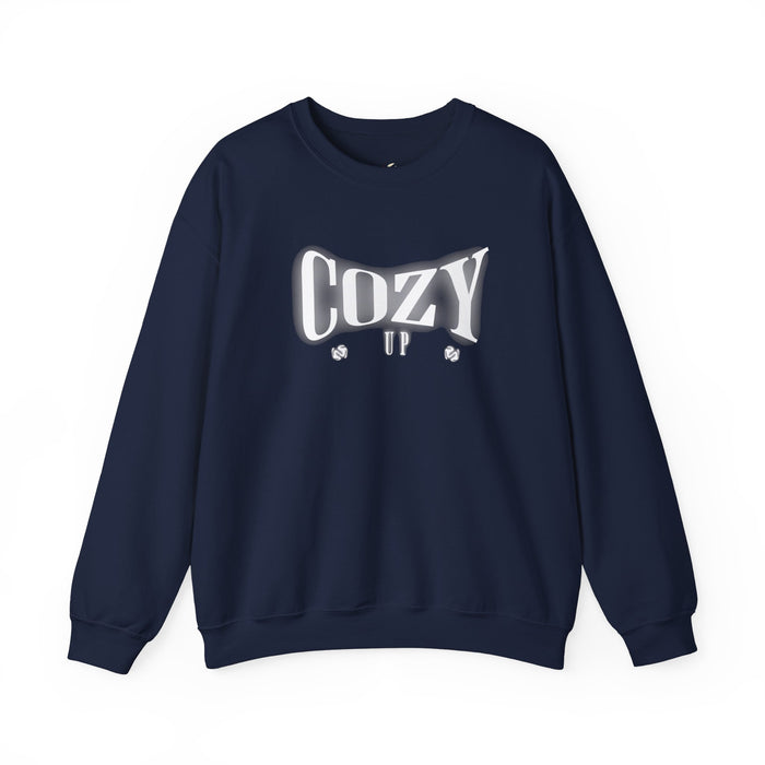 'Cozy Up' Unisex Heavy Blend™ Crewneck Sweatshirt.