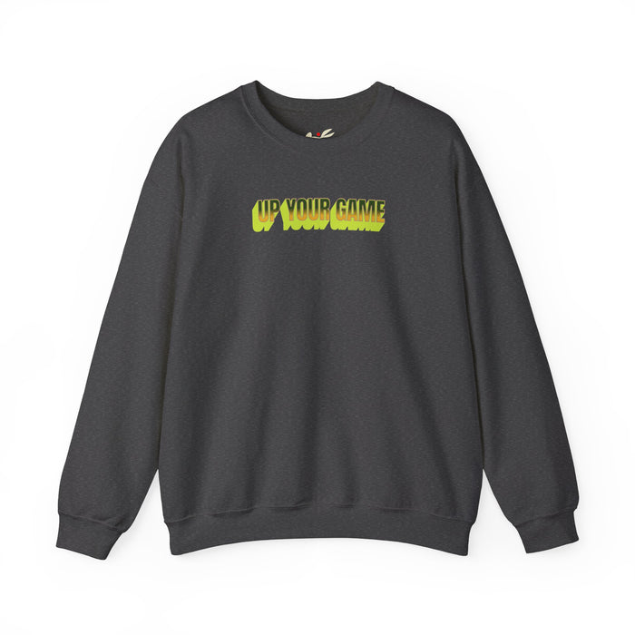 'Up Your Game" Unisex Heavy Blend™ Crewneck Sweatshirt.