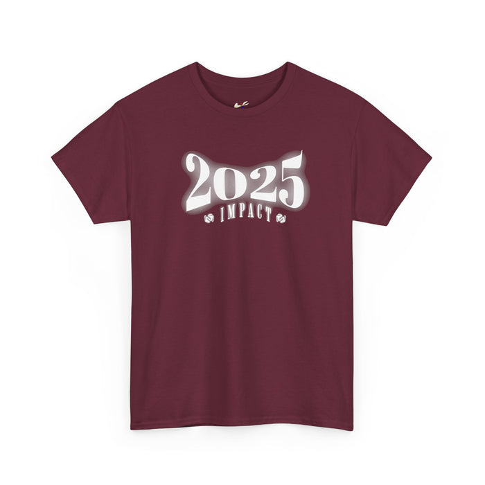 '2025 Impact' Unisex Heavy Cotton Tee.