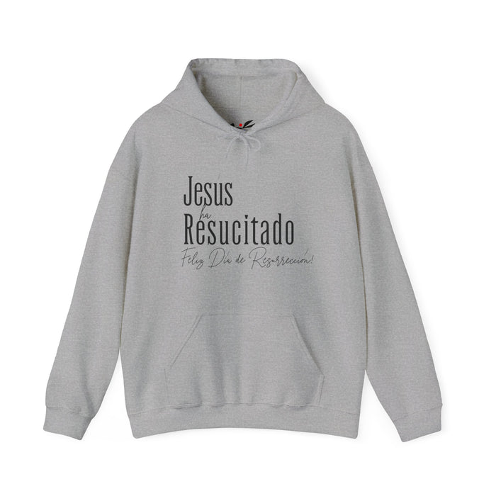 'Jesus ha Resucitado...Feliz Dia de Resurreccion!' Spanish Hoodie | Unisex Heavy Blend Sweatshirt for Celebrations and Faith