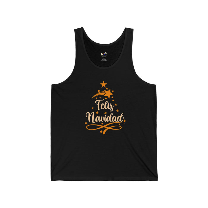 'Feliz Navidad' Unisex Jersey Tank.