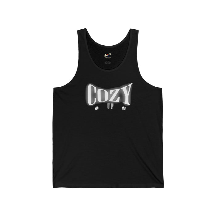'Cozy Up' Unisex Jersey Tank.