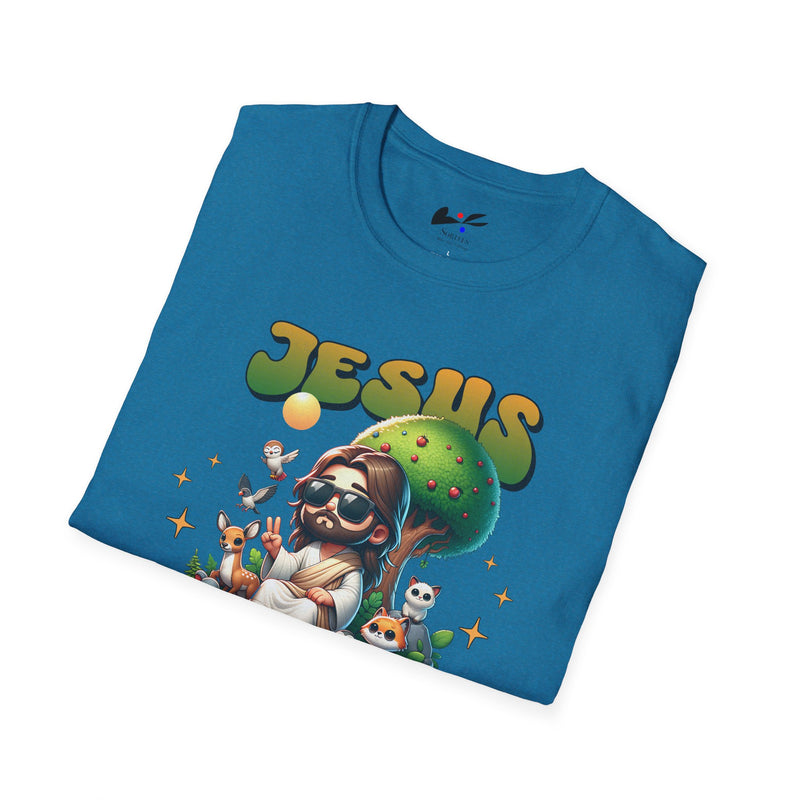 'Jesus is Everything' Unisex Softstyle T-Shirt - Faith-Inspired Casual Wear.