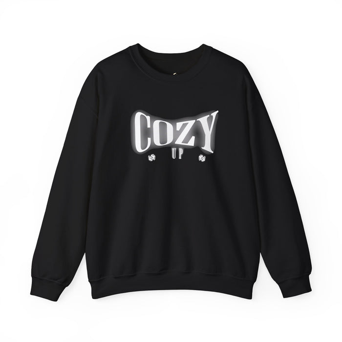 'Cozy Up' Unisex Heavy Blend™ Crewneck Sweatshirt.