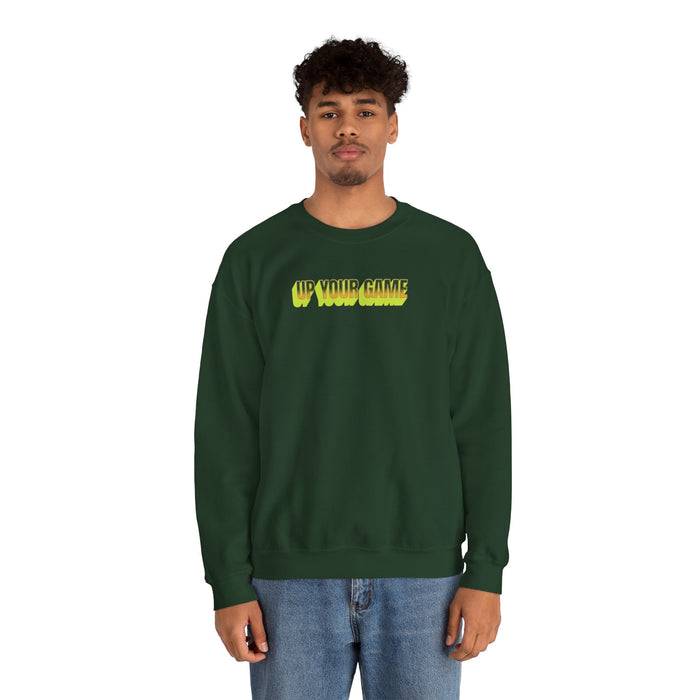 'Up Your Game" Unisex Heavy Blend™ Crewneck Sweatshirt.