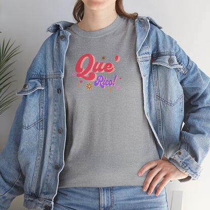 'Que Rico!' Unisex Cotton Tee.