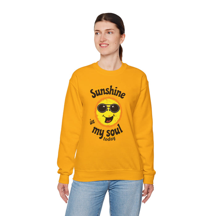 'Sunshine on my Soul Today' Unisex Heavy Blend™ Crewneck Sweatshirt.