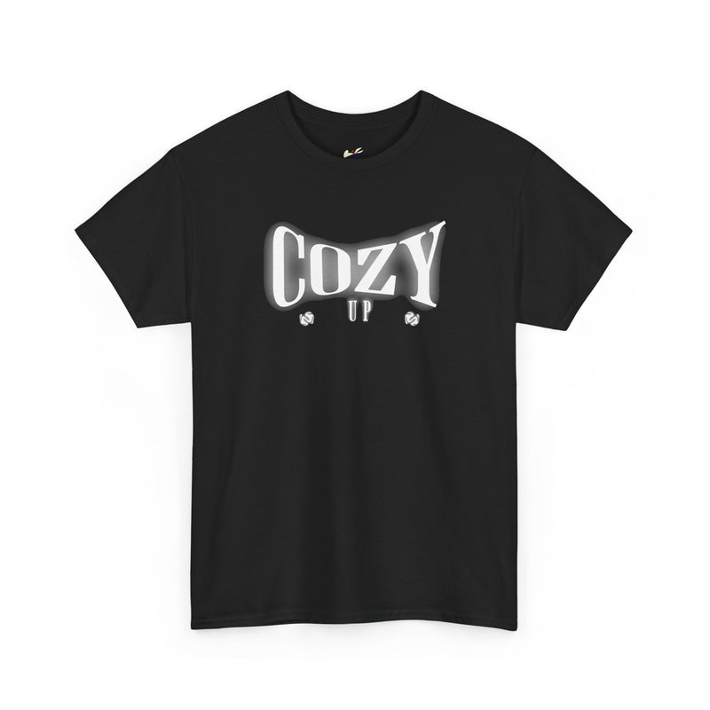'Cozy Up' Unisex Heavy Cotton Tee.