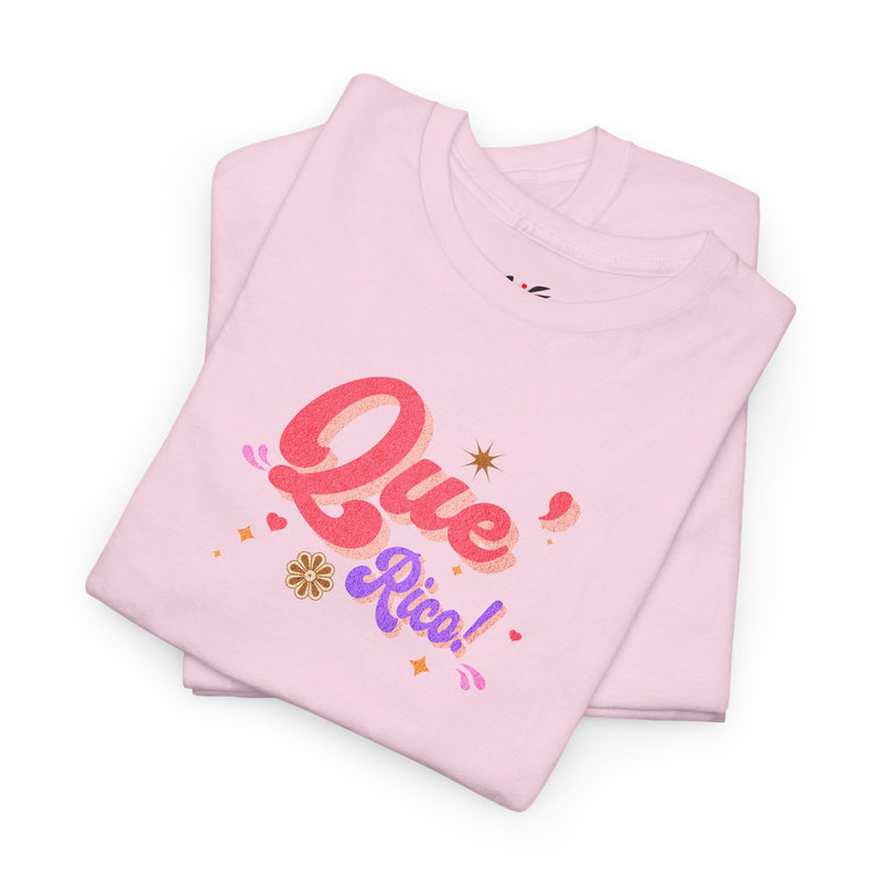 'Que Rico!' Unisex Cotton Tee.