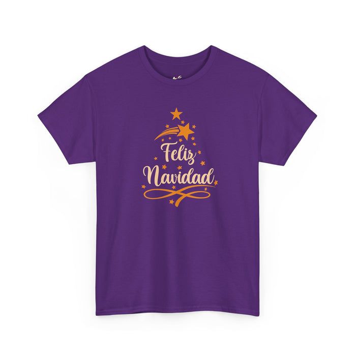 'Feliz Navidad' Unisex Heavy Cotton Tee.