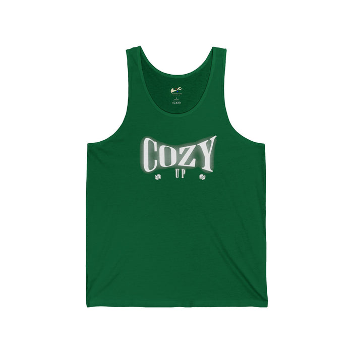'Cozy Up' Unisex Jersey Tank.