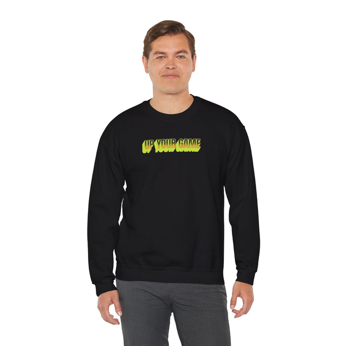 'Up Your Game" Unisex Heavy Blend™ Crewneck Sweatshirt.