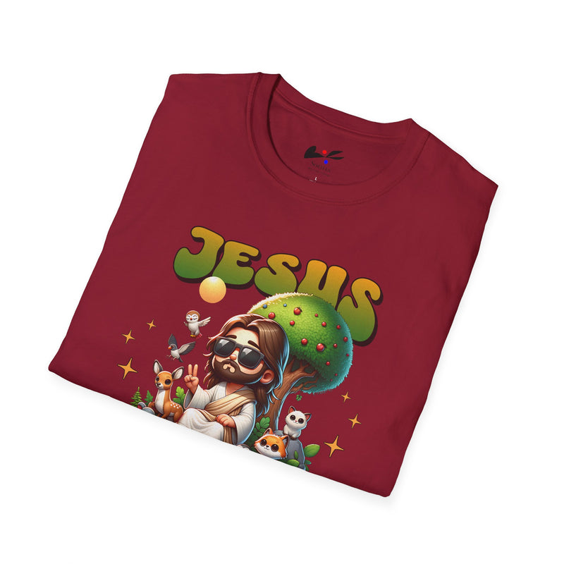 'Jesus is Everything' Unisex Softstyle T-Shirt - Faith-Inspired Casual Wear.