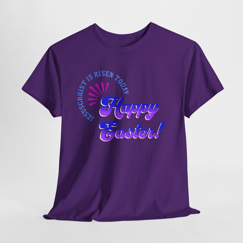 'JesusChrist is risen today...Happy Easter!.' Unisex Heavy Cotton Tee.