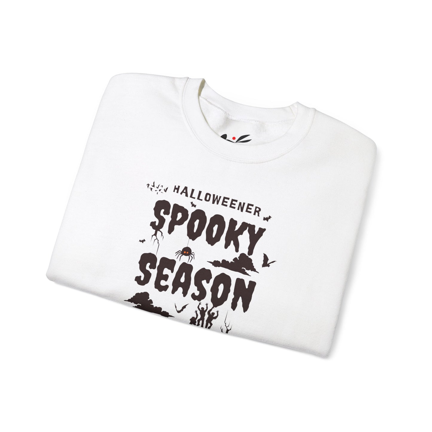 'Spooky Season Survivor' Unisex Heavy Blend™ Crewneck Sweatshirt.