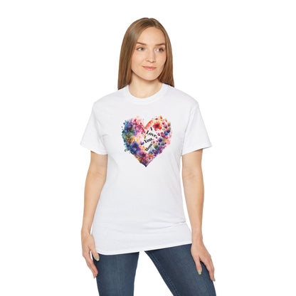 'I love You, Mom! Unisex Ultra Cotton Tee.