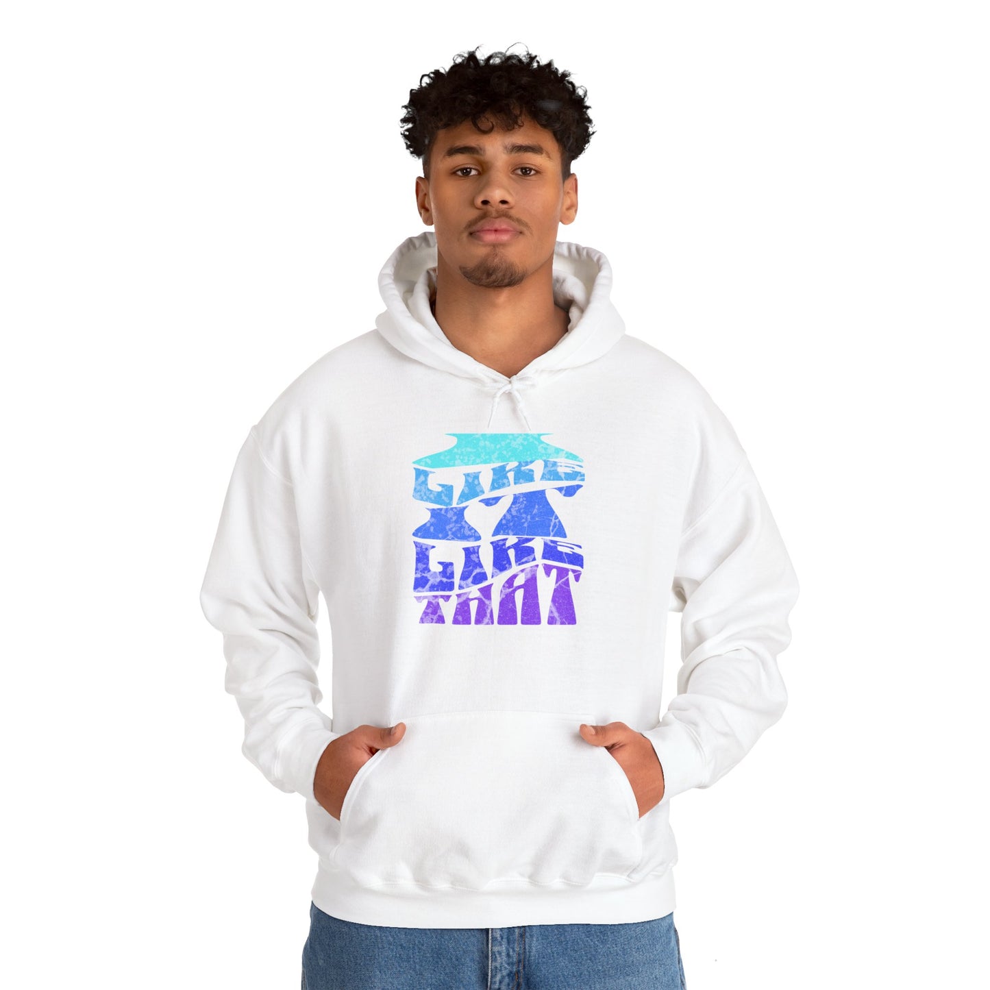 'I Like it Like That' Unisex Heavy Blend™ Hooded Sweatshirt.