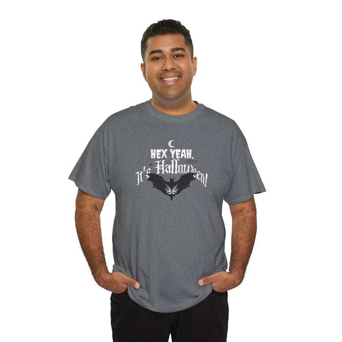 'Hex Yeah, It's Halloween!' Unisex Heavy Cotton Tee.
