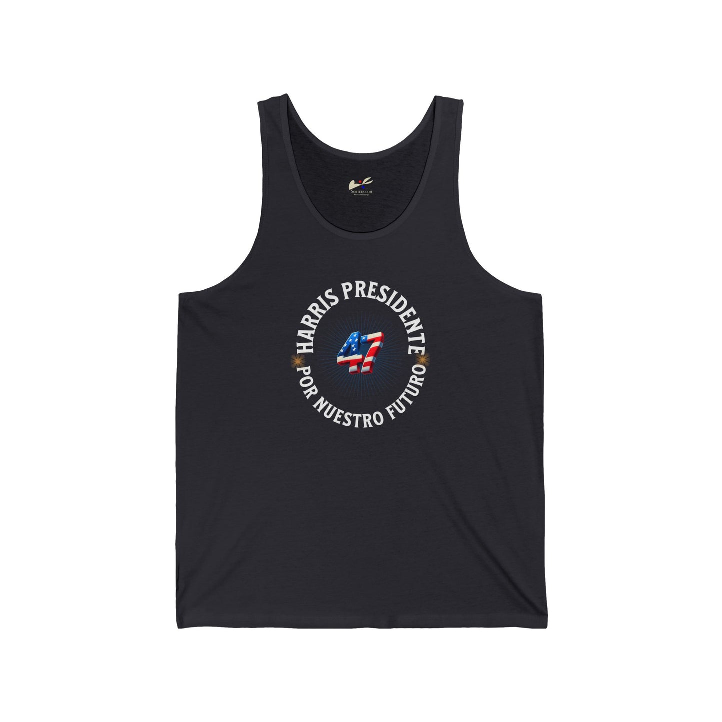 'Harris Presidente -47- Por Nuestro Futuro'  Unisex Jersey Tank.