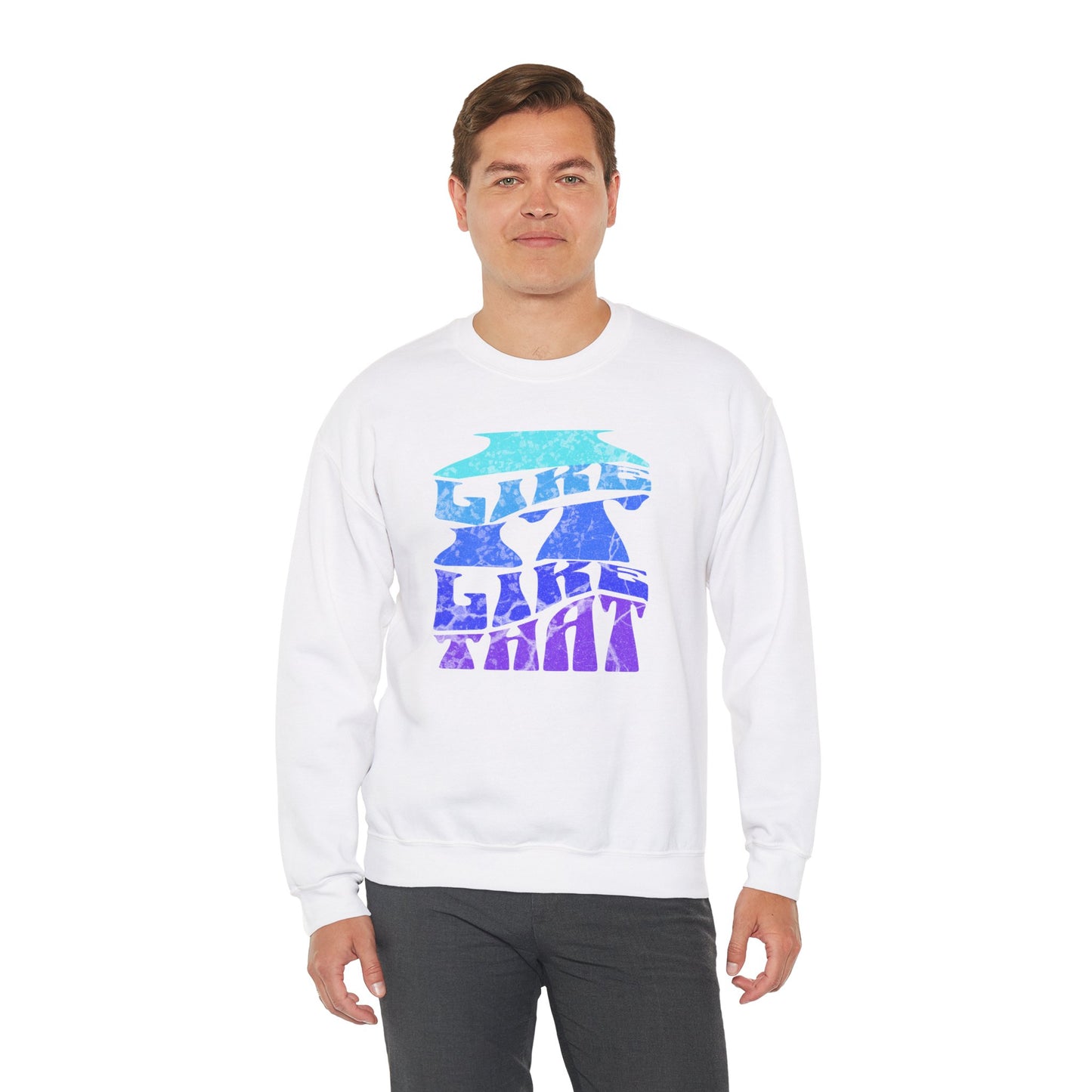 'I Like it Like That' Unisex Heavy Blend™ Crewneck Sweatshirt.