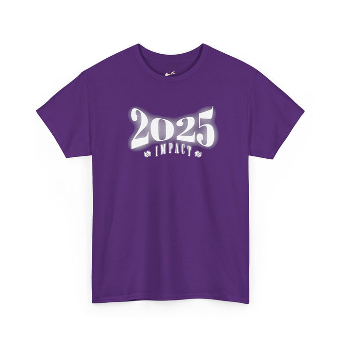 '2025 Impact' Unisex Heavy Cotton Tee.