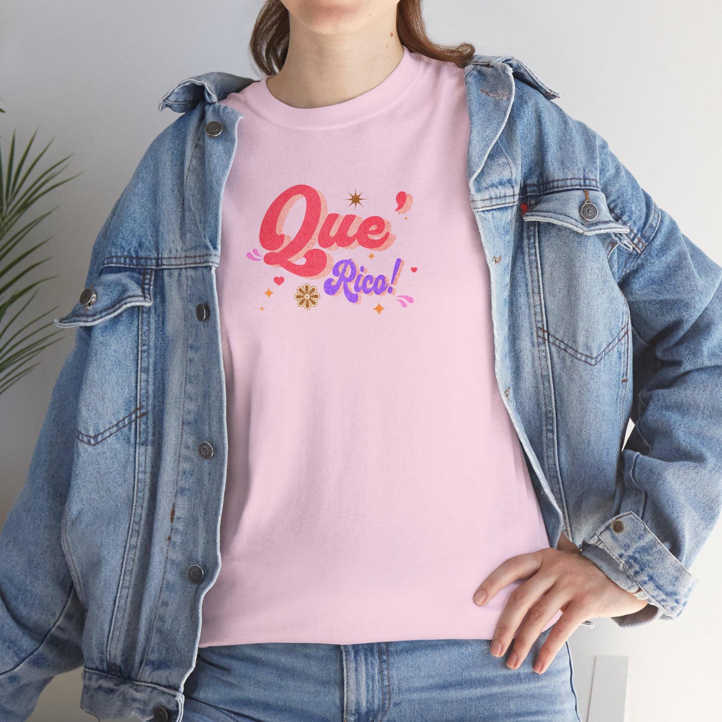 'Que Rico!' Unisex Cotton Tee.