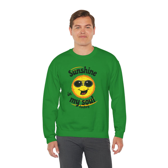 'Sunshine on my Soul Today' Unisex Heavy Blend™ Crewneck Sweatshirt.