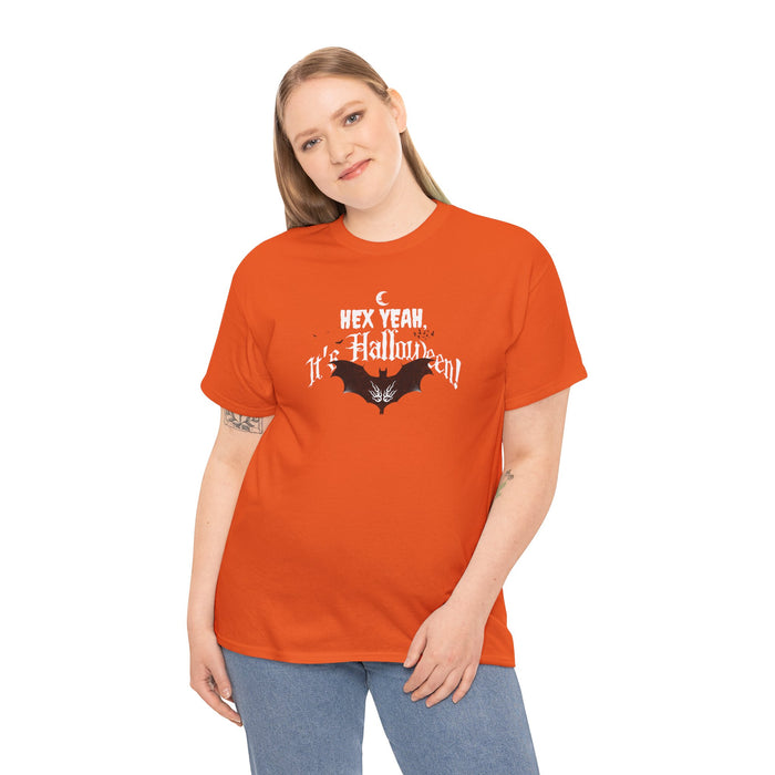 'Hex Yeah, It's Halloween!' Unisex Heavy Cotton Tee.