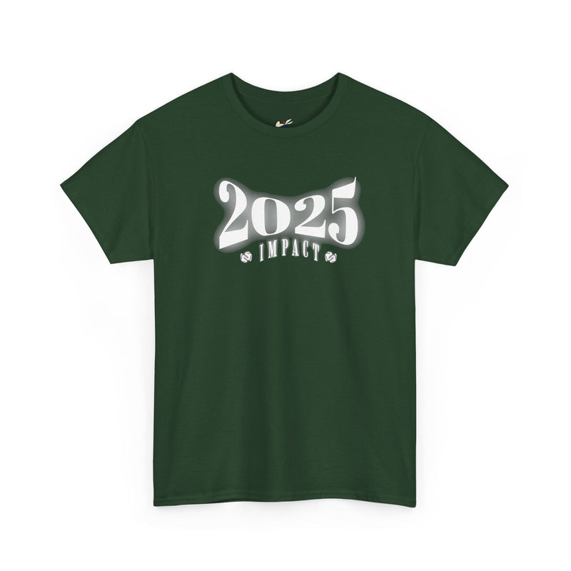 '2025 Impact' Unisex Heavy Cotton Tee.
