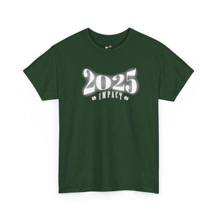 '2025 Impact' Unisex Heavy Cotton Tee.