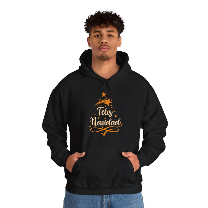 'Feliz Navidad' Unisex Heavy Blend™ Hooded Sweatshirt.