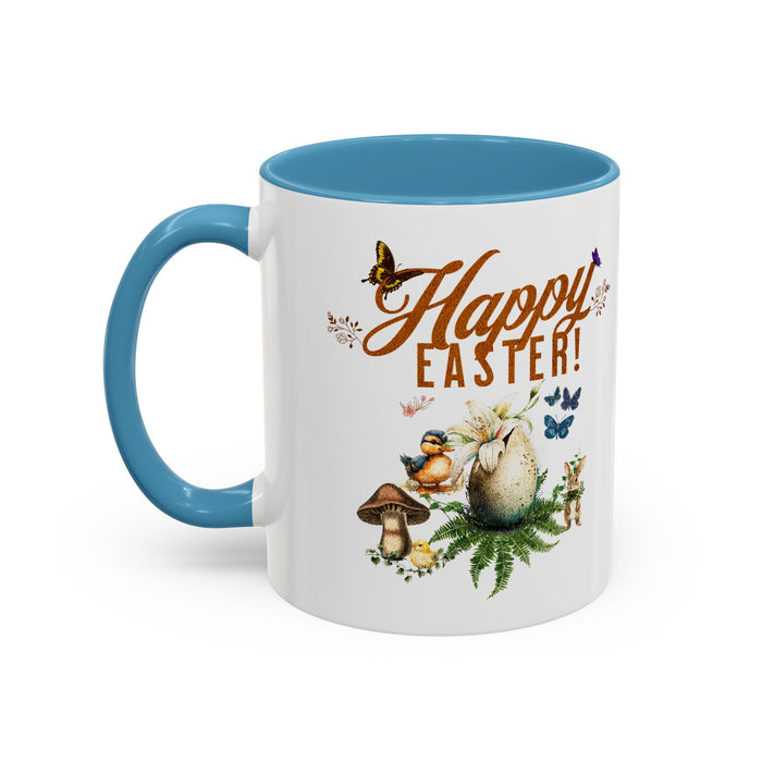 'Happy Easter' Accent Coffee Mug, 11oz.