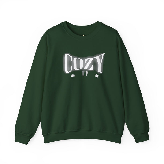 'Cozy Up' Unisex Heavy Blend™ Crewneck Sweatshirt.