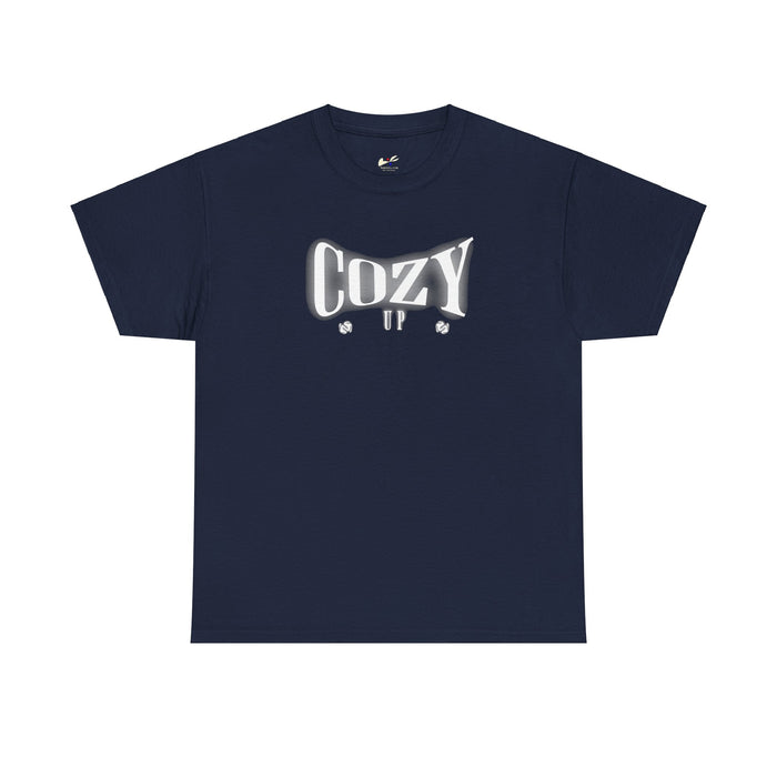 'Cozy Up' Unisex Heavy Cotton Tee.