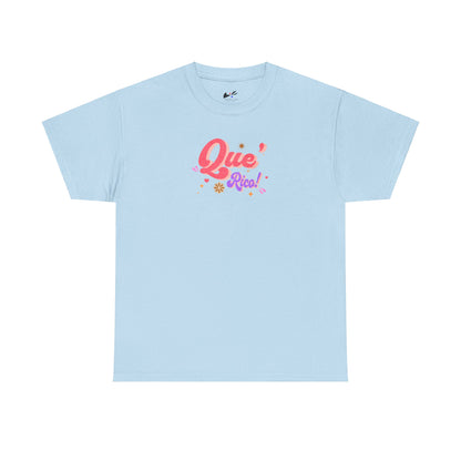 'Que Rico!' Unisex Cotton Tee.