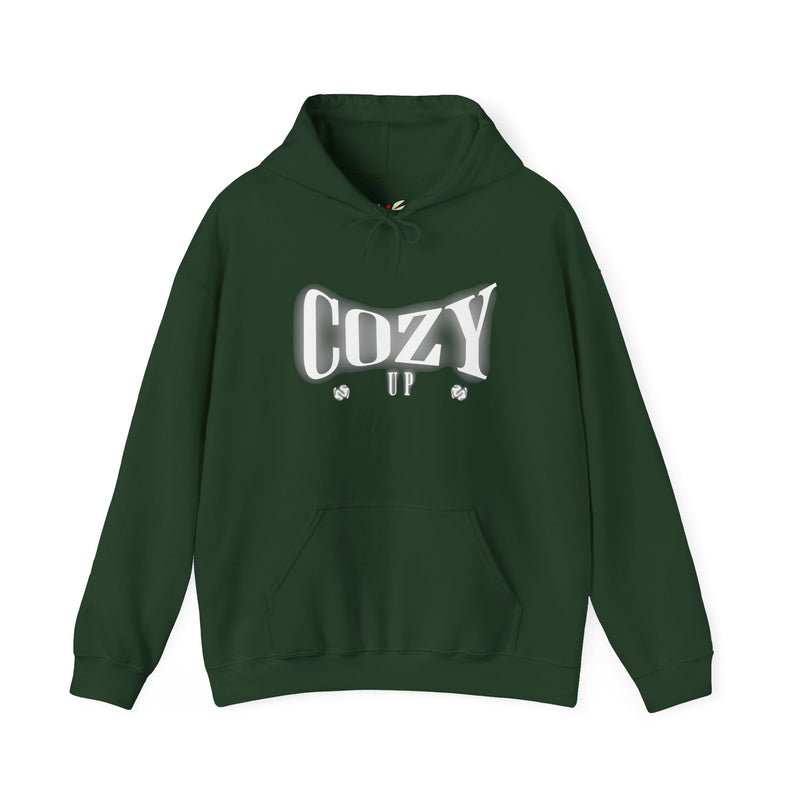 'Cozy Up' Unisex Heavy Blend™ Hooded Sweatshirt.