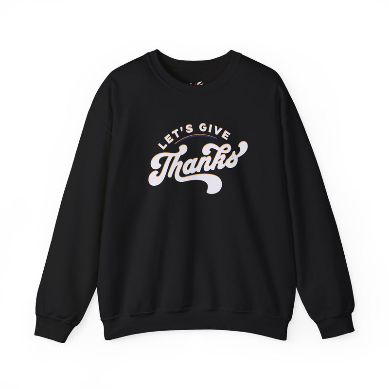 'Let's Give Thanks' Unisex Heavy Blend™ Crewneck Sweatshirt.