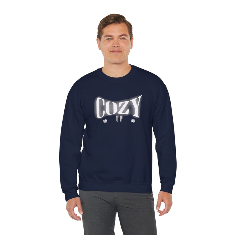 'Cozy Up' Unisex Heavy Blend™ Crewneck Sweatshirt.