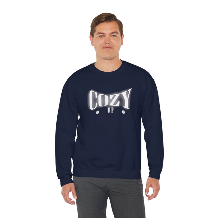 'Cozy Up' Unisex Heavy Blend™ Crewneck Sweatshirt.