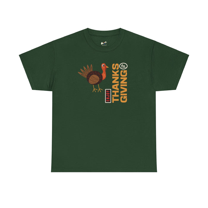 'Enjoy Thanks giving fs.' Unisex Heavy Cotton Tee.