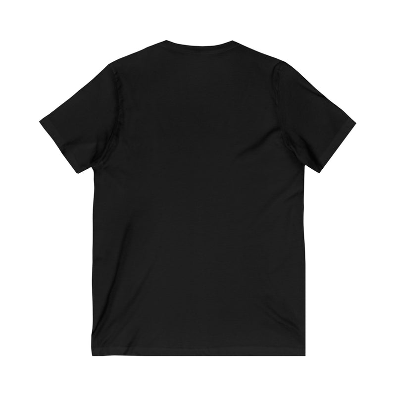 'Let's Give Thanks' Unisex Jersey Short Sleeve V-Neck Tee.