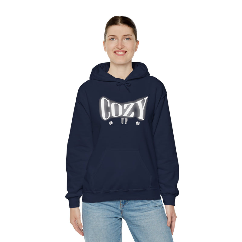 'Cozy Up' Unisex Heavy Blend™ Hooded Sweatshirt.