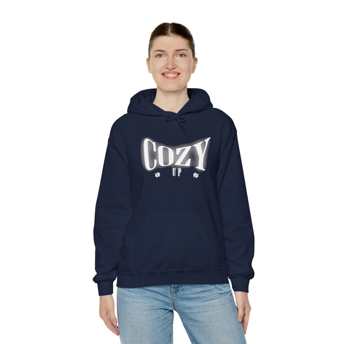 'Cozy Up' Unisex Heavy Blend™ Hooded Sweatshirt.