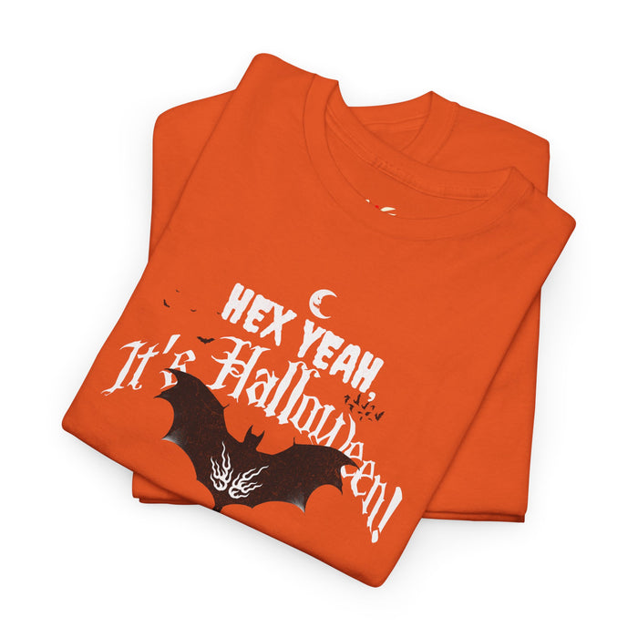 'Hex Yeah, It's Halloween!' Unisex Heavy Cotton Tee.