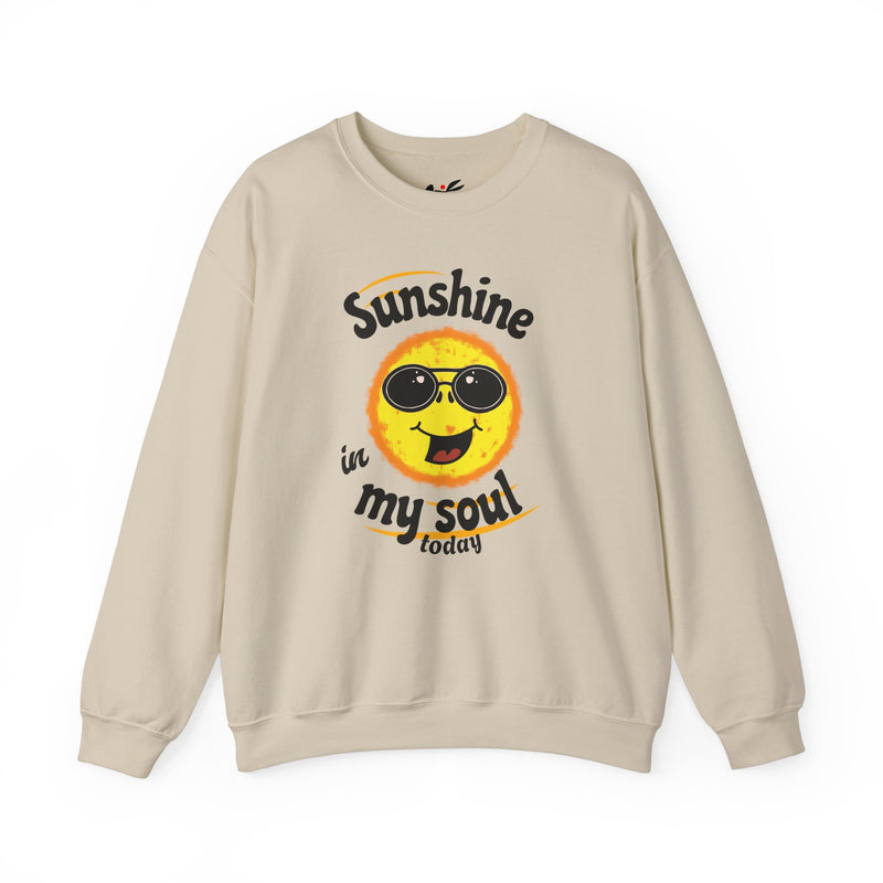 'Sunshine on my Soul Today' Unisex Heavy Blend™ Crewneck Sweatshirt.