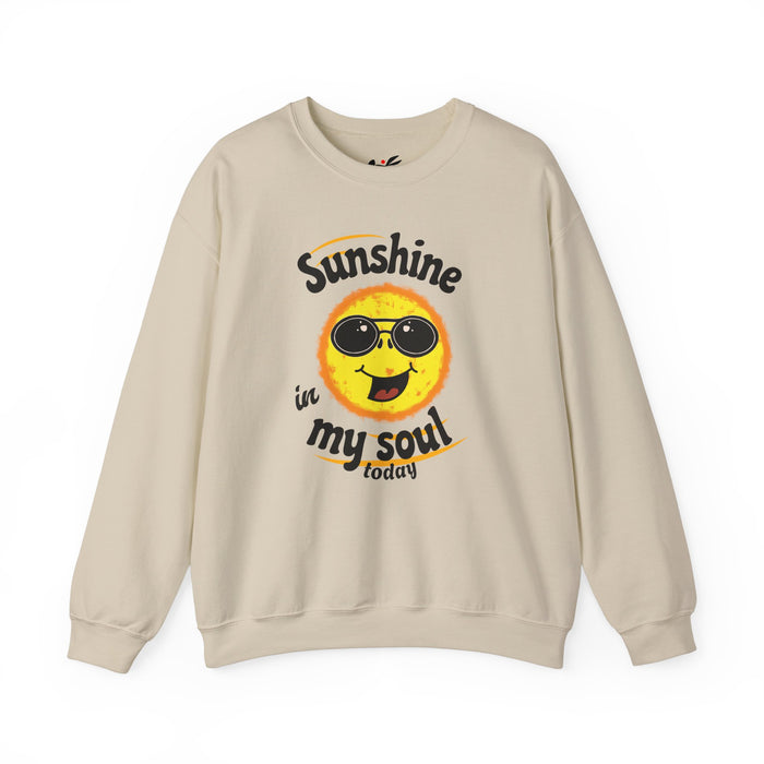 'Sunshine on my Soul Today' Unisex Heavy Blend™ Crewneck Sweatshirt.