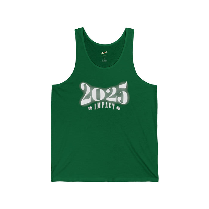 '2025 impact' Unisex Jersey Tank.