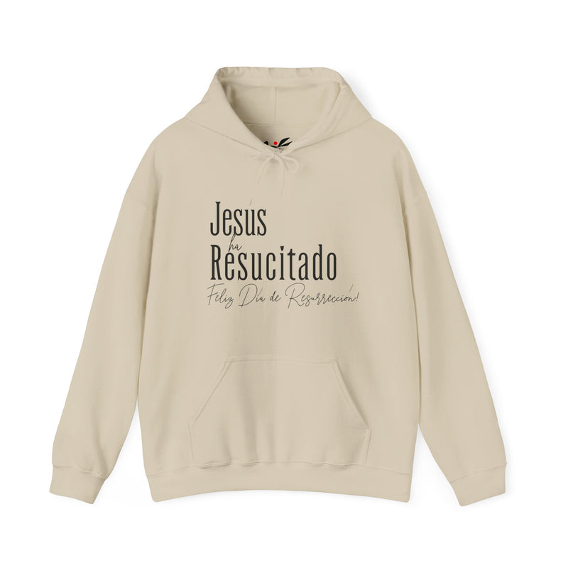 'Jesus ha Resucitado...Feliz Dia de Resurreccion!' Spanish Hoodie | Unisex Heavy Blend Sweatshirt for Celebrations and Faith