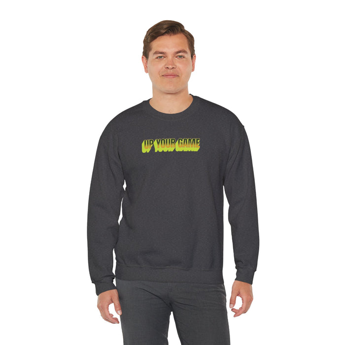 'Up Your Game" Unisex Heavy Blend™ Crewneck Sweatshirt.